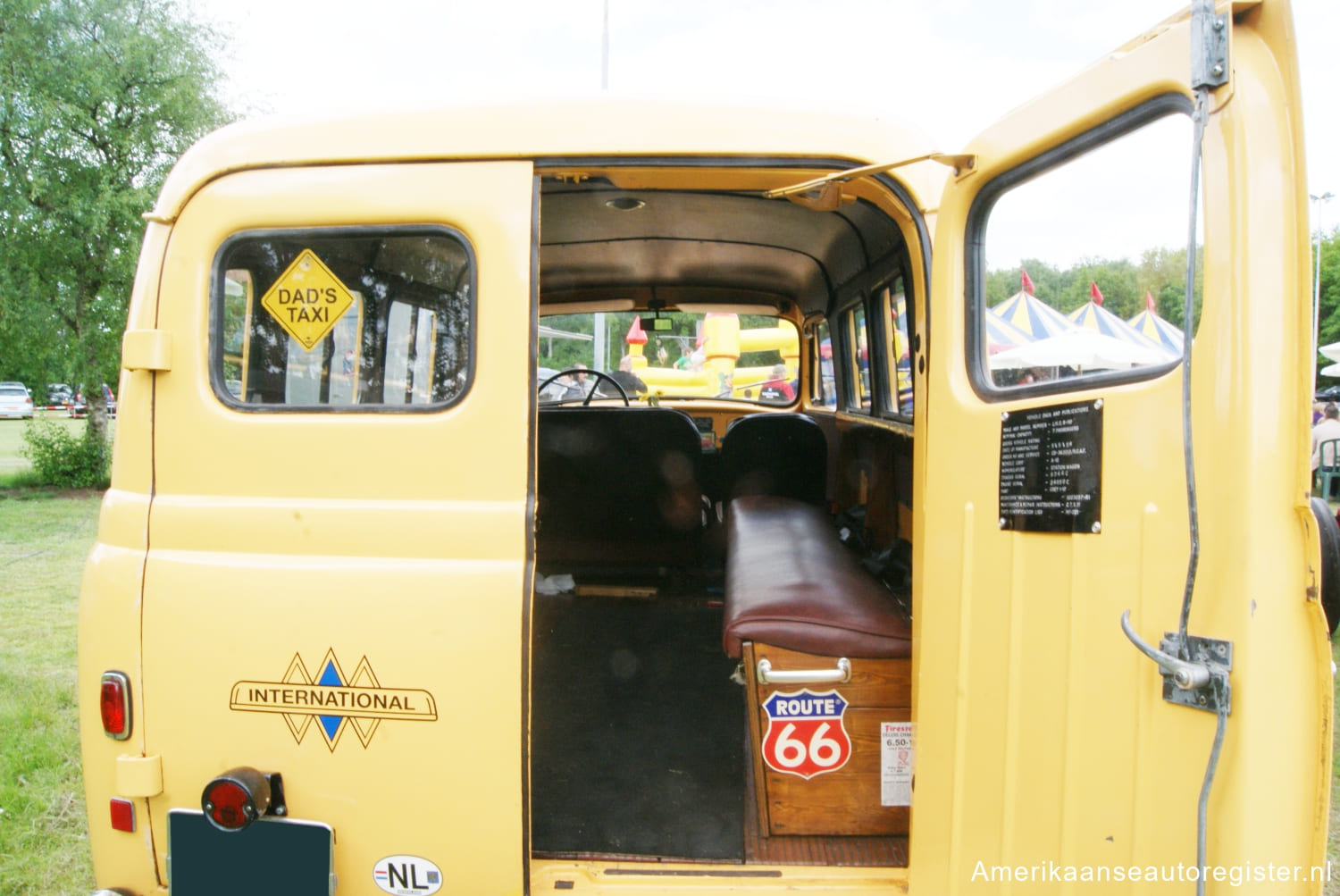 Vrachtwagens International Harvester uit 1953